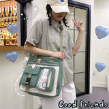 Nylon Crossbody Bags Women's Large Capacity Shoulder Handbag Totes