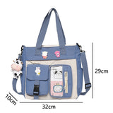 Nylon Crossbody Bags Women's Large Capacity Shoulder Handbag Totes