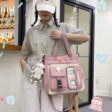 Nylon Crossbody Bags Women's Large Capacity Shoulder Handbag Totes