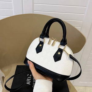 Diamond Lattice Shell Bag Crossbody Chain Shoulder Messenger Bag