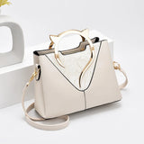 Embroidery Large Capacity Single Shoulder Bag Cross-body Handbag