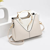 Embroidery Large Capacity Single Shoulder Bag Cross-body Handbag