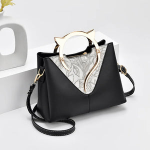 Embroidery Large Capacity Single Shoulder Bag Cross-body Handbag