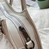 Retro Punk Style Bat Embroidery Messenger Bag