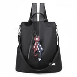 Female Oxford Cloth Backpack Large Capacity Print Bag