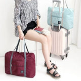 Nylon Travel Bag Large Capacity Duffel Set for Women & Men