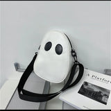 Funny Devil Personality Shoulder Bag Cute Clash Colors Satchel