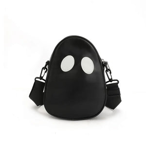 Funny Devil Personality Shoulder Bag Cute Clash Colors Satchel