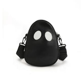Funny Devil Personality Shoulder Bag Cute Clash Colors Satchel