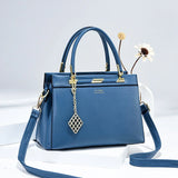 Retro Embroidery Shoulder Bag Large Capacity PU