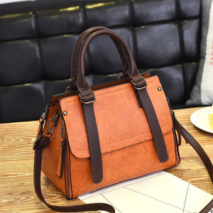 Retro Large Capacity One Shoulder Crossbody Bag