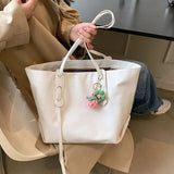 Women's Tote Bag Wild PU Large Capacity Shopping Bags