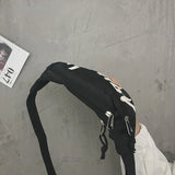 Hip Hop Crossbody Bag Waterproof Shoulder Messenger Short Trip Sport Chest Waist