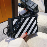 Mini Messenger Bag Small Shoulder Box Messenger Bag PU Leather Handbag