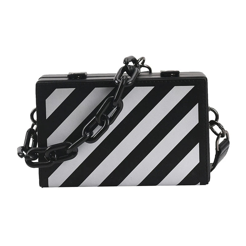 Mini Messenger Bag Small Shoulder Box Messenger Bag PU Leather Handbag