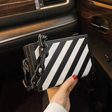 Mini Messenger Bag Small Shoulder Box Messenger Bag PU Leather Handbag