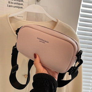 Wide Shoulder Strap Messenger Bag for Women