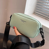 Wide Shoulder Strap Messenger Bag for Women