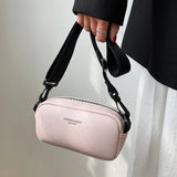 Wide Shoulder Strap Messenger Bag for Women