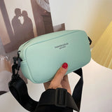 Wide Shoulder Strap Messenger Bag for Women
