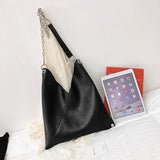 Large Capacity Leather Tote Bag for Women