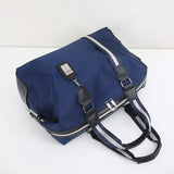 Men's Leather Travel Bag Large Capacity Shoulder Handbag Vintage Duffle