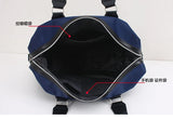 Men's Leather Travel Bag Large Capacity Shoulder Handbag Vintage Duffle
