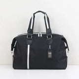 Men's Leather Travel Bag Large Capacity Shoulder Handbag Vintage Duffle