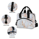 Marble Print Lunch Bag Multicolor Cooler Bags Men Women Thermal Breakfast Box