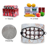 Marble Print Lunch Bag Multicolor Cooler Bags Men Women Thermal Breakfast Box