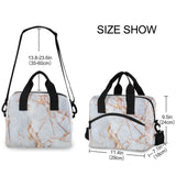 Marble Print Lunch Bag Multicolor Cooler Bags Men Women Thermal Breakfast Box