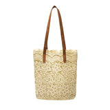 Women Lace Large Tote Bag Shoulder Bucket Bag KL1106
