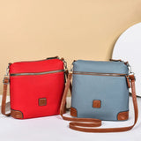 Lychee Pattern Bucket Bag Retro Messenger Tote