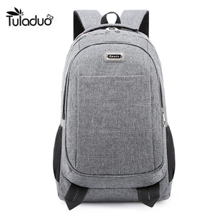 Waterproof Laptop Business Backpack with USB Charging