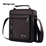 Men Backpack Waterproof PU Leather Travel Bag Large Capacity