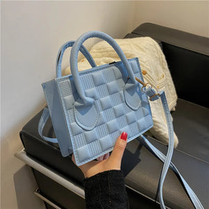 Women's Messenger Bag Pressure Flowers Large Capacity Crossbody Bag