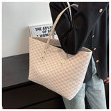 Large Capacity Office Lady Shoulder Bag for Commuting and Holiday Parties