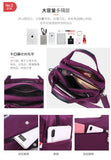 Oxford Handbag Large Capacity Canvas Bag Women Shoulder Messenger Purse