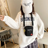 Japanese Harajuku Style Small Square Shoulder Bag