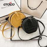 Small Round Bag Mini Messenger Handbag Phone Shoulder Bag