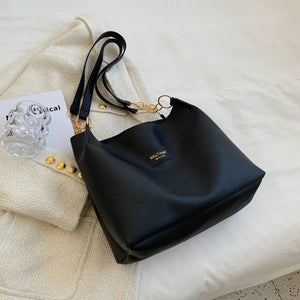 Women's Large-capacity Shoulder Bag All-match Texture One-shoulder Commuter Tote