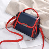 Shoulder Bags Style Contrast Small Square Bag Female Crossbody Bags