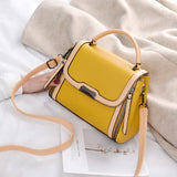 Shoulder Bags Style Contrast Small Square Bag Female Crossbody Bags
