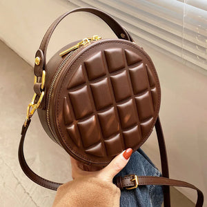 Small Round Bag Women's Handbag Purse Mini Ladies Bags