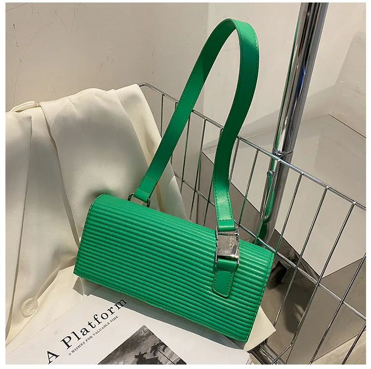Shoulder Underarm Bag Solid All-match Crossbody Bags Female Handbag