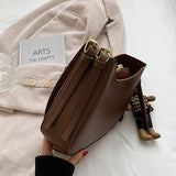 Retro Style Crossbody Bag for Women Handbags Large Capacity