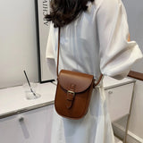Women's Mini Crossbody Bag PU Leather Shoulder Messenger Packet