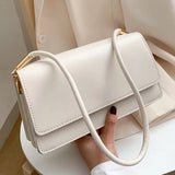Soft PU Leather Shoulder Bag Women Armpit Bag Lady Handbags