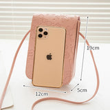 Mini Cross-body Mobile Phone Shoulder Bag with Woven Tassel
