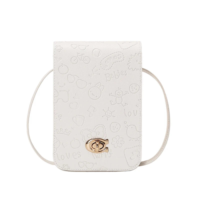 Mini Cross-body Mobile Phone Shoulder Bag with Woven Tassel